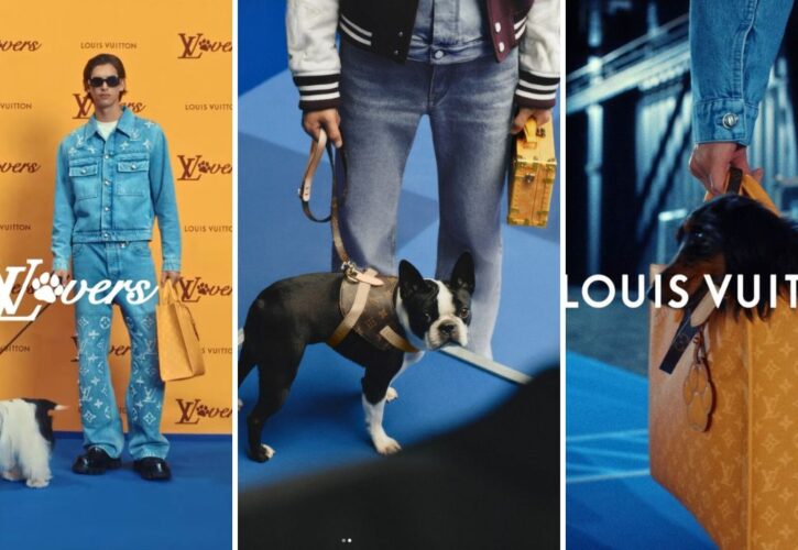 Canines Hit the Catwalk for Pharrell’s “Dog LVers” Louis Vuitton Collection