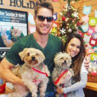 Justin Hartley's pet Memphis Gracie