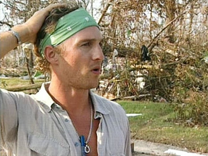 Matthew McConaughey worked with Oprah to help Hurricane Katrina victims