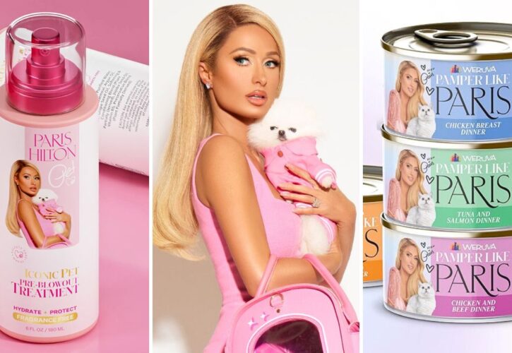 Paris Hilton Finally Launches Her Own Dog Grooming and Pet Food Brands