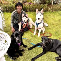 Dhanush's pet King, Kong, Genghis, and Caesar