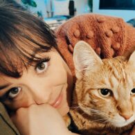 Hayley Orrantia's pet Cat