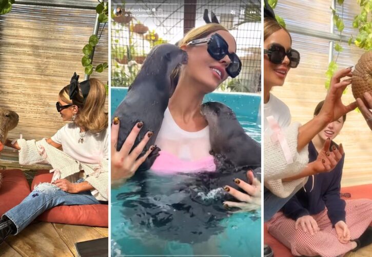 Kate Beckinsale Swims with Otters and Chills with Capybaras to Support Conservation