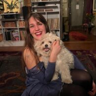 Lola Kirke's pet Santino