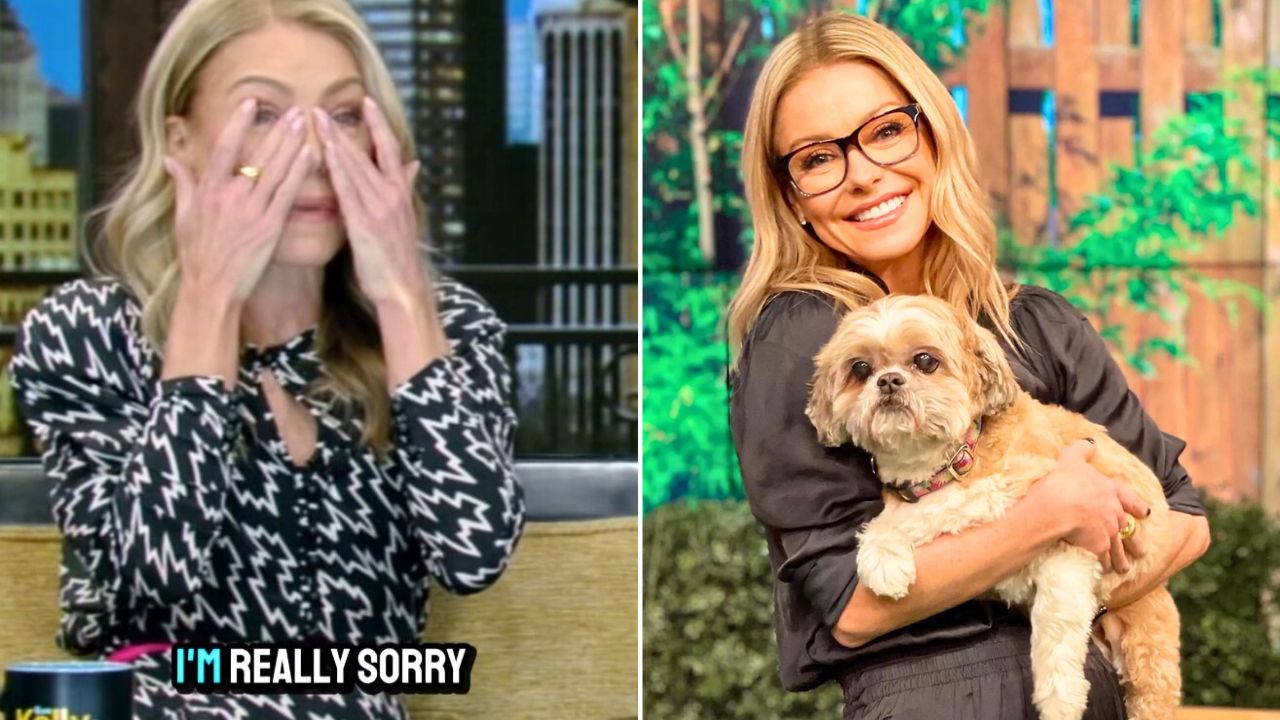 Kelly Ripa Cries On-Air over the Death of Her Senior Dog Chewie