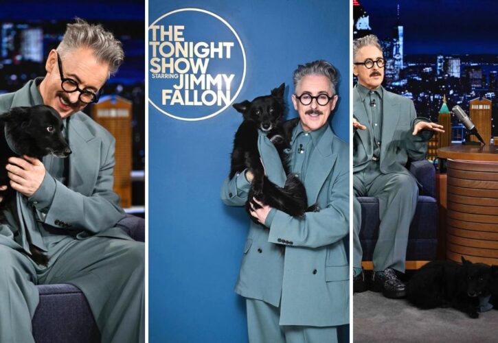 Alan Cumming’s Rescue Dog Lala Steals the Show on ‘The Tonight Show’