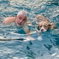 Adam Arkin's pet Maggie