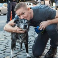 Joseph Sikora's pet Ruby