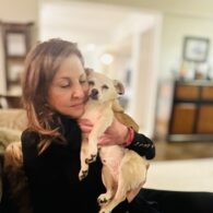 Kathy Najimy's pet Petie