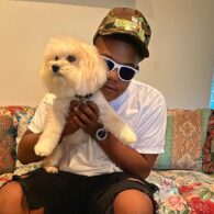 Kyle Massey's pet Dog