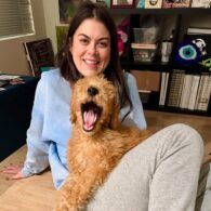 Lindsey Shaw's pet Luxe