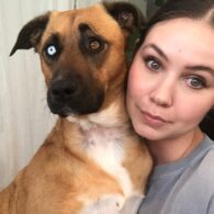 Ayla Kell's pet Ocho