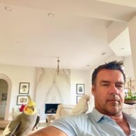 David James Elliott's pet Jack and Wilson