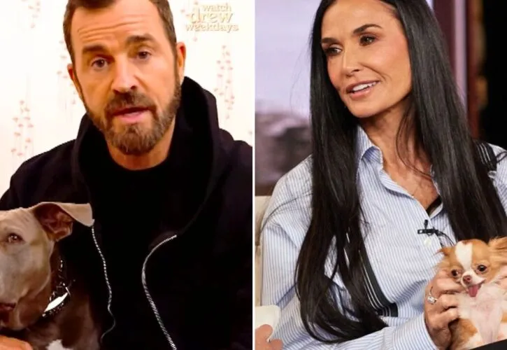 Demi Moore and Justin Theroux Name the Biggest Celebs Their Dogs Have Met