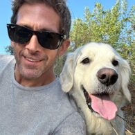 Eric Szmanda's pet Colter