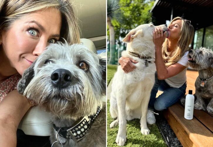 Jennifer Aniston Posts Heartwarming ‘Puppy Love’ Video and Poem About Her Rescue Dogs