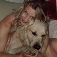 Nicollette Sheridan's pet Oliver