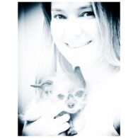 Sharon Case's pet Caroline