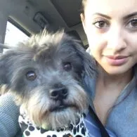 Francia Raisa's pet Roman