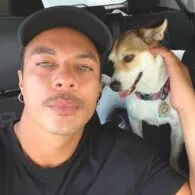 Ismael Cruz Córdova's pet Perritos