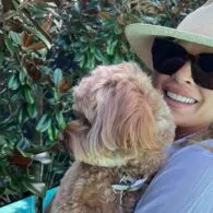 Sonia Kruger's pet Moira
