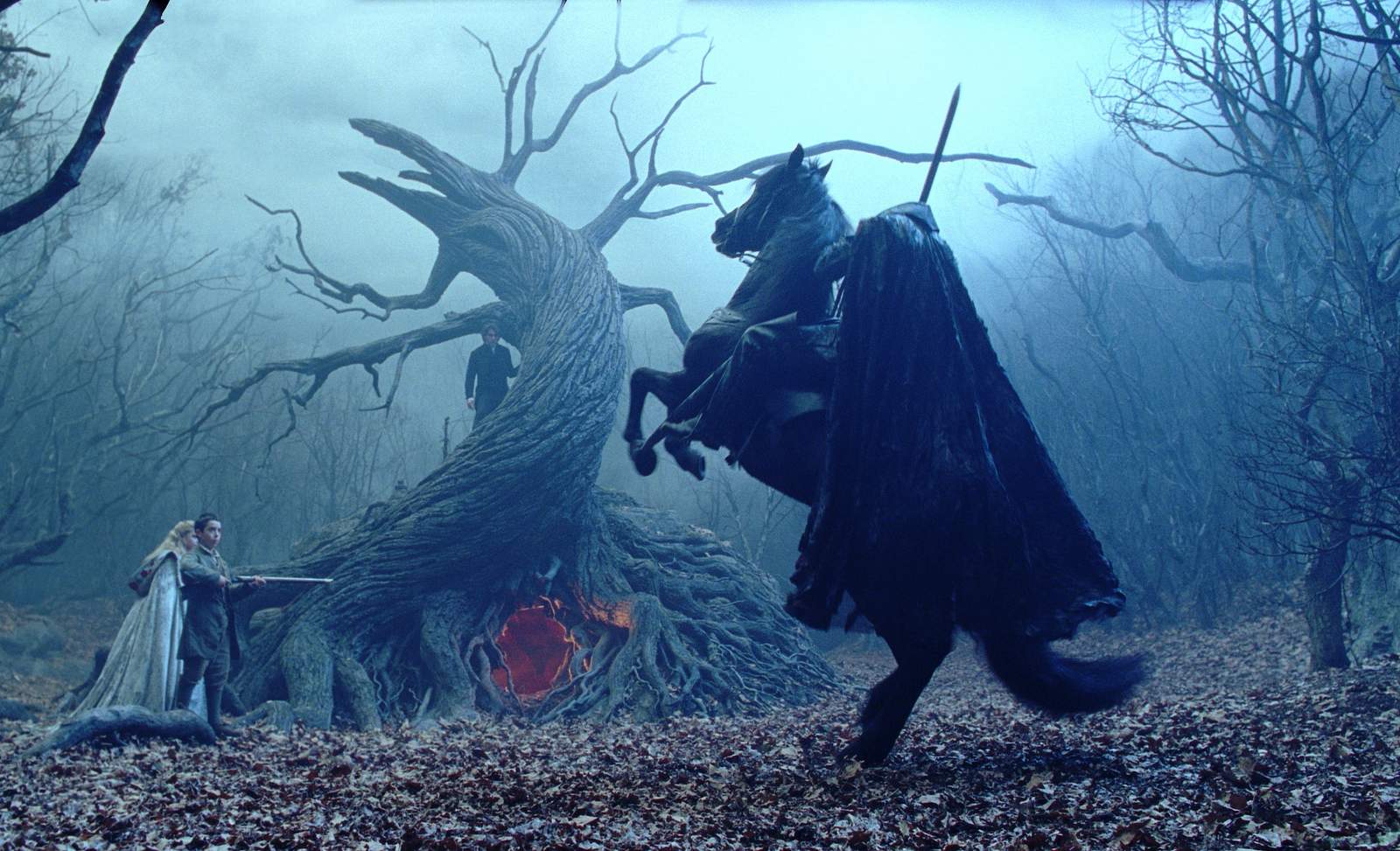 Gunpowder horse and Ichabod Crane Johnny Depp